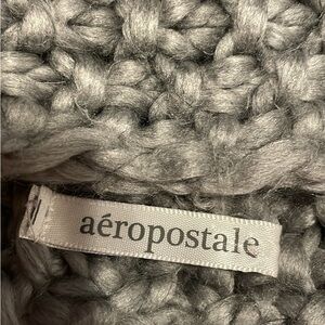 Aeropostale Gray Knit Scarf